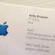 Image for article titled How Steve Jobs Caused the Funniest and Weirdest Apple Business Card I've Ever Seen